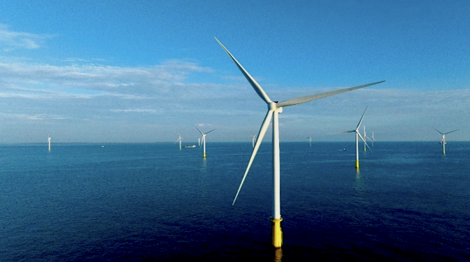 日本双日株式會社宣布雲林離岸風電場正式落成，可提供台灣 60 萬用戶一年的電力